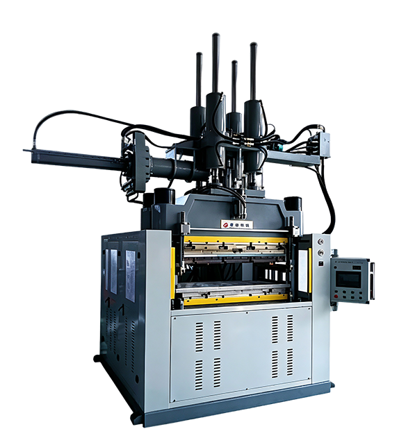 Vertical FIFO Silicone Injection Molding Machine